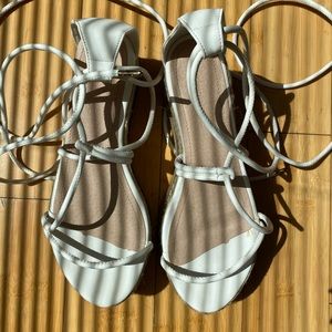 White Sandals